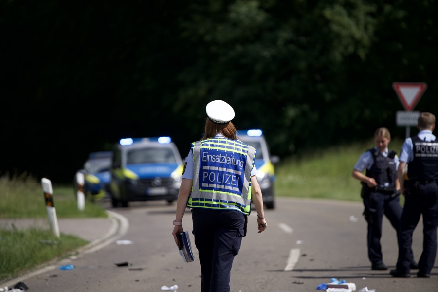 Einsatzkräfte im Einsatz