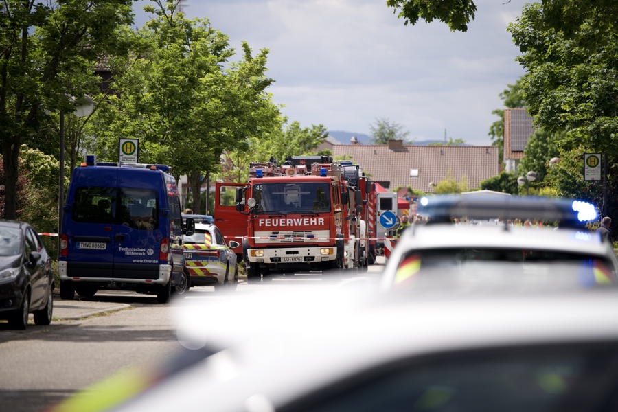 Einsatzkräfte im Einsatz