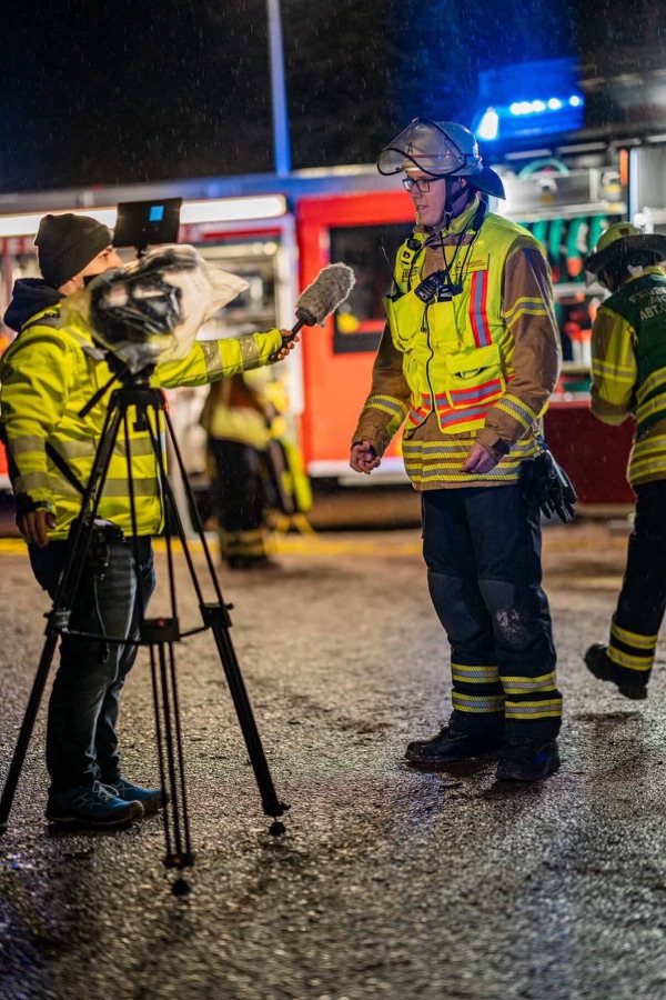 Einsatzkräfte im Einsatz