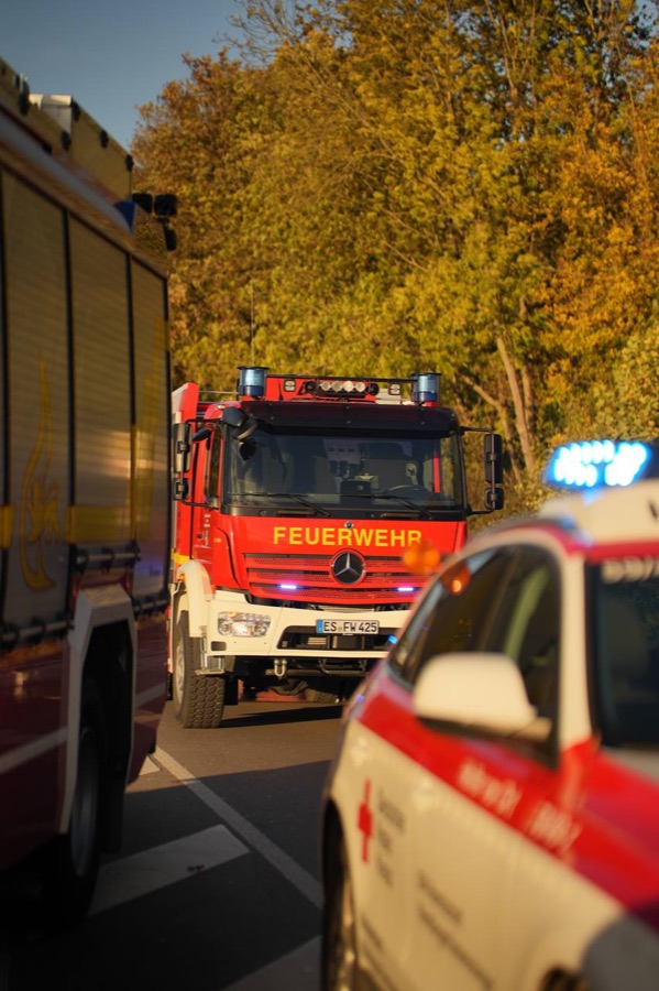 Einsatzkräfte im Einsatz
