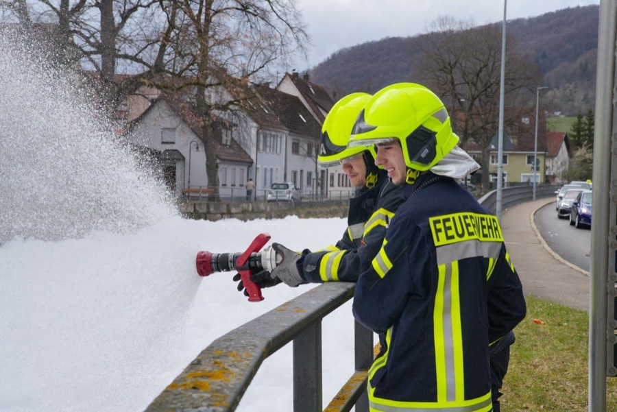 Einsatzkräfte im Einsatz
